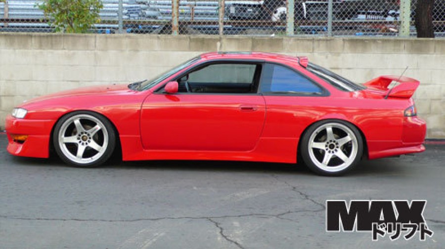 Nissan Silvia S14 rines Rays Nismo LM GT4 18″ 9.5J ET12 225/40 10.5J ET15 255/35 revat619 