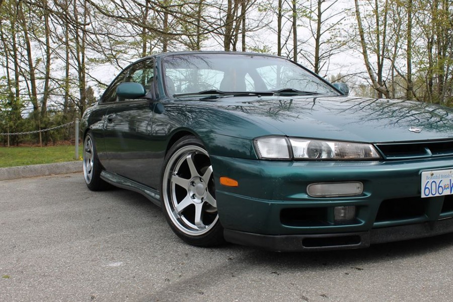 Nissan Silvia S14 rines Varrstoen ES 2 17″ 9.5J ET30 245/40