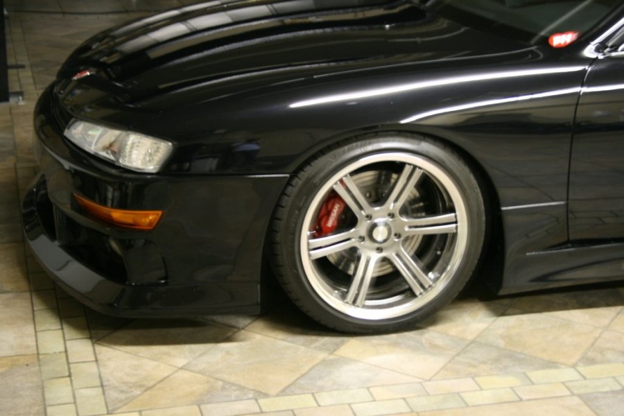 Nissan Silvia S14 rines Do Luck Double Six 18″ 9J ET18 235/40 10J ET26 265/35