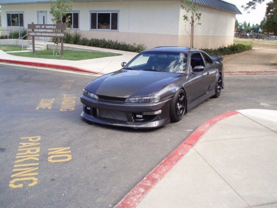 Nissan Silvia S14 rines 5Zigen FN01R-C 17″ 10J ET4 235/40 ET12 245/40