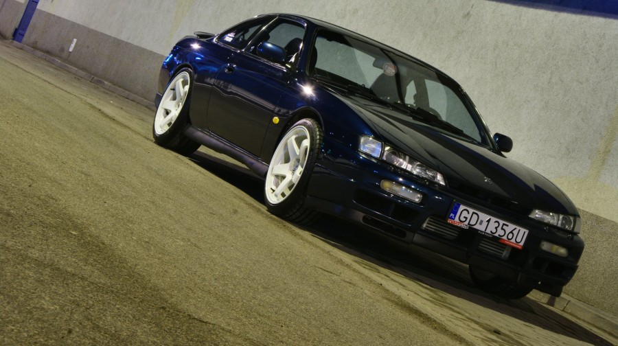 Nissan Silvia S14 rines Rota P45R 18″ 9.5J ET25 235/40 ET30 255/35