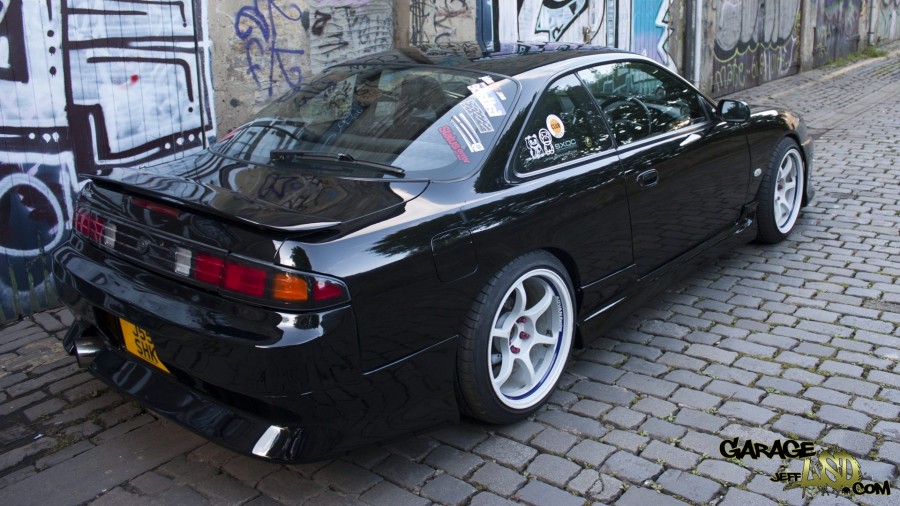 Nissan Silvia S14 rines Advan Yokohama RG 18″ 9.5J ET15 235/40