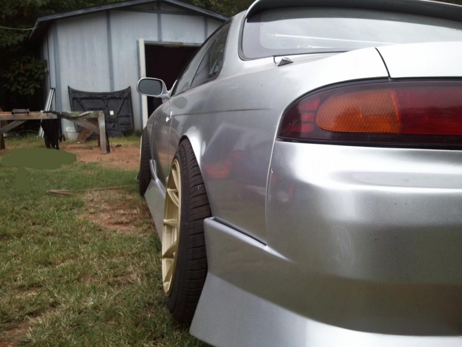 Nissan Silvia S14 rines XXR 527 17″ 9.5J ET20 215/50