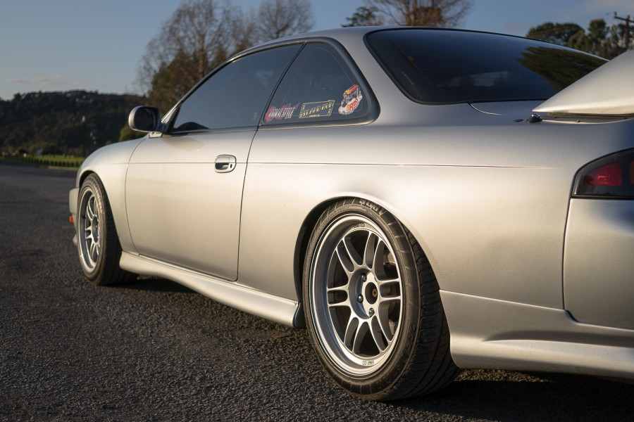 Nissan Silvia S14 rines Enkei RPF1 17″ 9J ET22 235/45