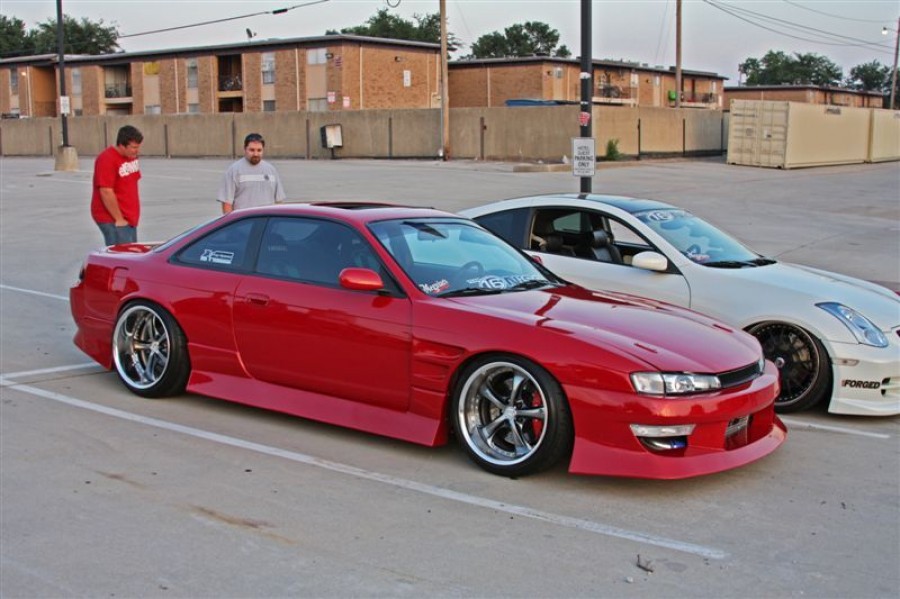 Nissan Silvia S14 rines Work VS-KF 18″ 9.5J ET-10 225/40 11J ET-20 255/35