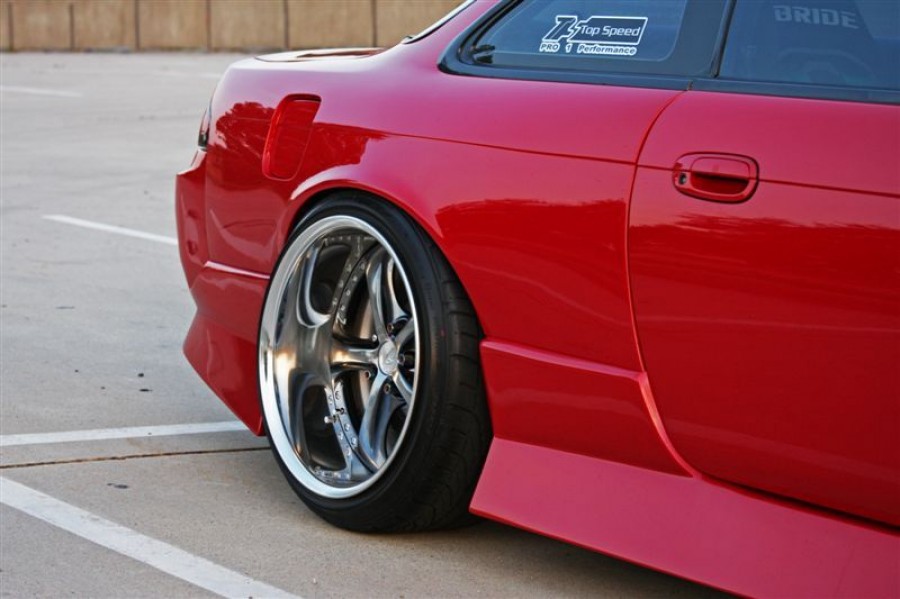 Nissan Silvia S14 rines Work VS-KF 18″ 9.5J ET-10 225/40 11J ET-20 255/35