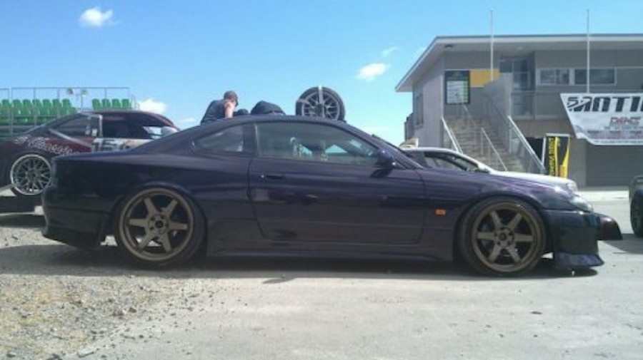 Nissan Silvia S15 rines Rays Volk Racing TE37 18″ 9.5J ET15 225/35 19″ 10.5J ET12 245/35