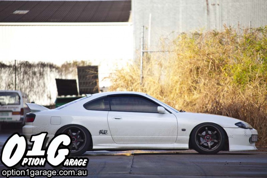 Nissan Silvia S15 rines Rota GR6-2R 18″ 9.5J ET20 225/40 10J ET15 235/40