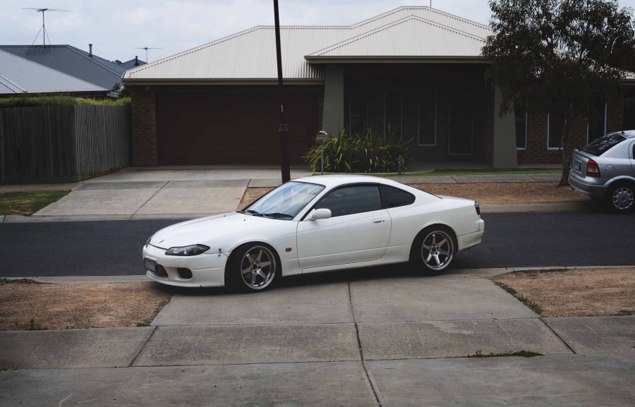Nissan Silvia S15 rines Varrstoen ES 2 18″ 9.5J ET12 235/40 10.5J ET15 245/40