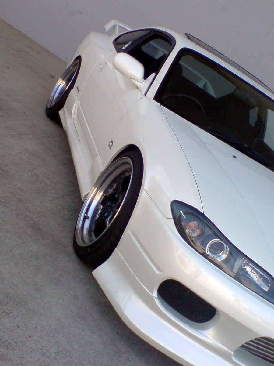 Nissan Silvia S15 rines Work Meister S1 3P 18″ 8.5J ET24 215/30 10J ET30 235/30