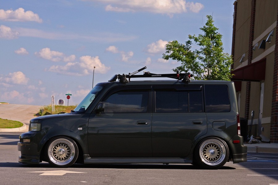 Scion xB rines BBS RS 039 16″ 8J ET24 195/40 RS 040 9J ET12 195/45