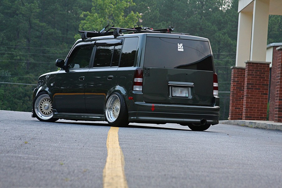 Scion xB rines BBS RS 039 16″ 8J ET24 195/40 RS 040 9J ET12 195/45