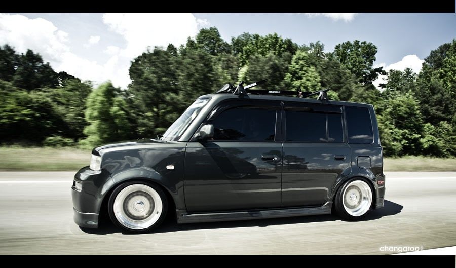 Scion xB rines BBS RS 039 16″ 8J ET24 195/40 RS 040 9J ET12 195/45
