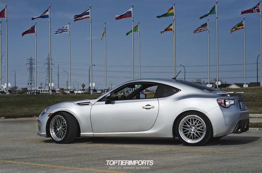 Subaru BRZ rines Varrstoen ES 1.1.2 18″ 9.5J ET34 235/40