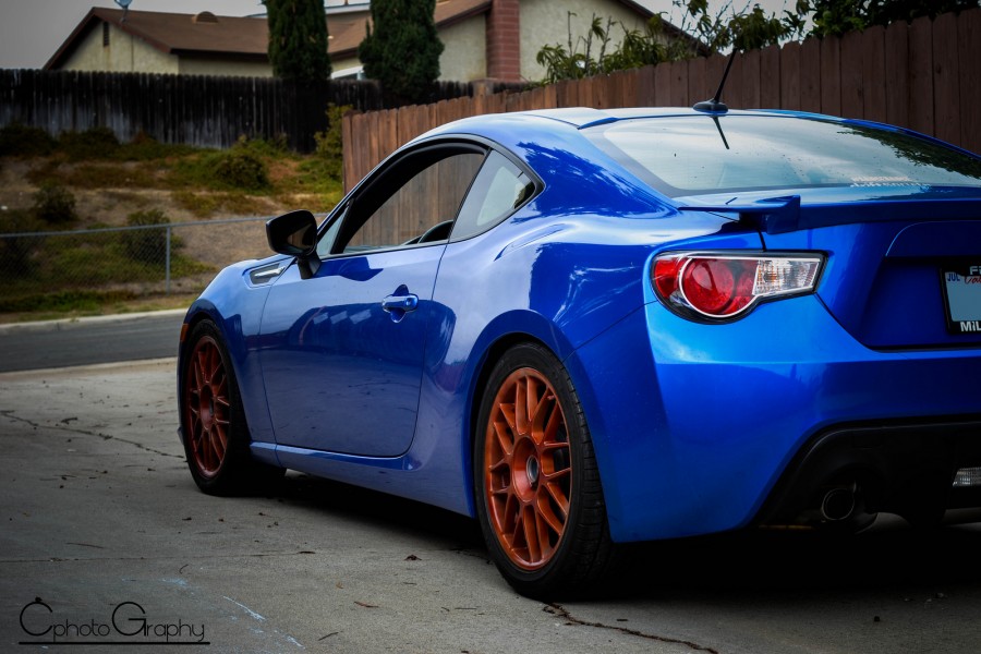 Subaru BRZ rines BBS RC off GLI 18″ 7.5J ET38 235/35