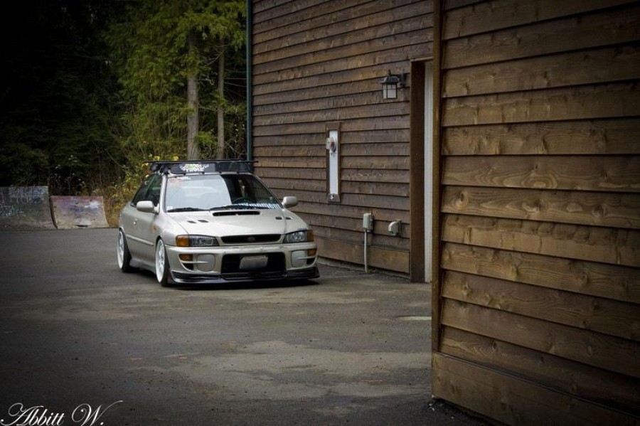 Subaru Impreza GM, GC, GF rines Work Emotion XD9 17″ 8.5J ET42 205/40 HYPHYmoment 