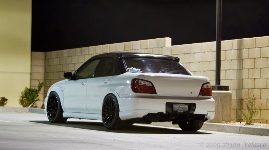 Subaru Impreza GD, GG rines Work Emotion CR KAI 18″ 9.5J ET35 245/40 ET29 WRX 
