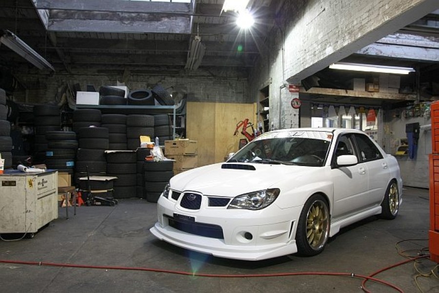 Subaru Impreza GD, GG rines Work XSA 02C 18″ 9.5J ET35 255/35 WRX 