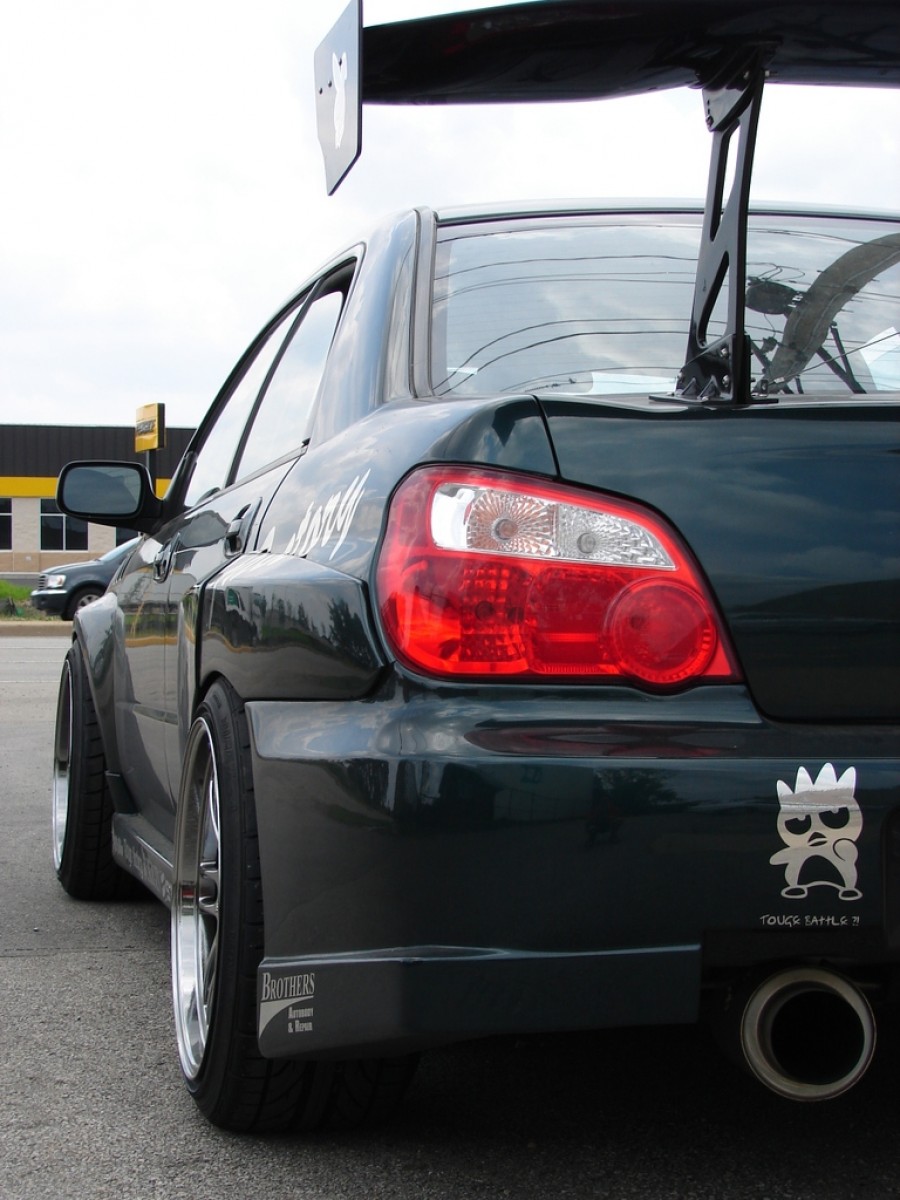 Subaru Impreza rines Enkei RPF1 18″ 10.5J ET15 265/35 WRX STI 