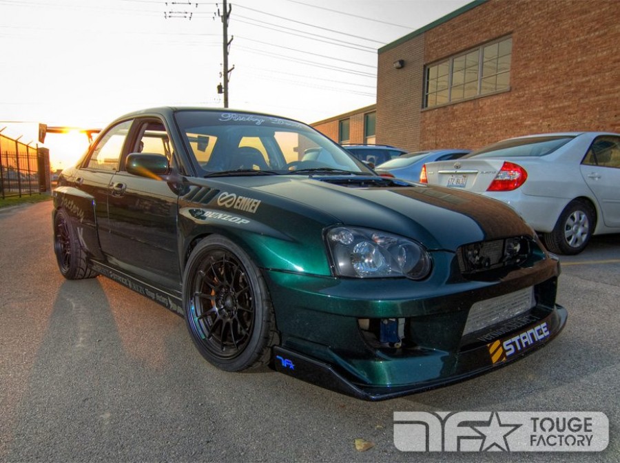 Subaru Impreza GD, GG rines Enkei NT03+M 18″ 9.5J ET27 255/35 WRX STI 