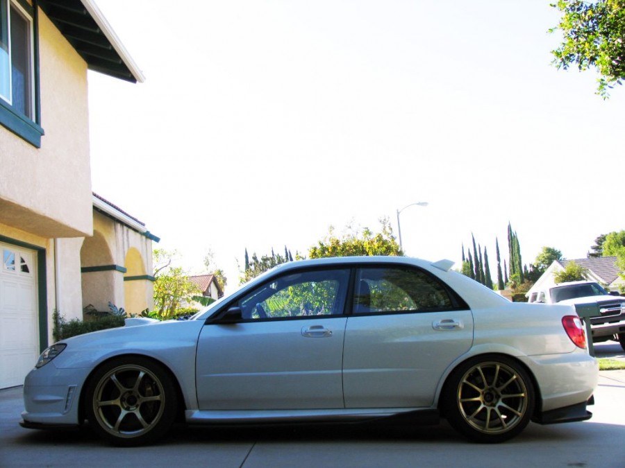 Subaru Impreza GD, GG rines Advan Yokohama RG II 18″ 10J ET35 265/35 RS WRX STI 