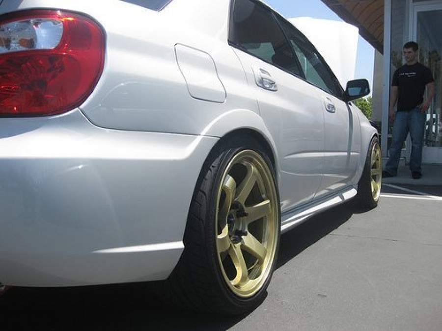 Subaru Impreza rines Rota Grid 18″ 9.5J ET33 255/35 ET38 WRX STI 