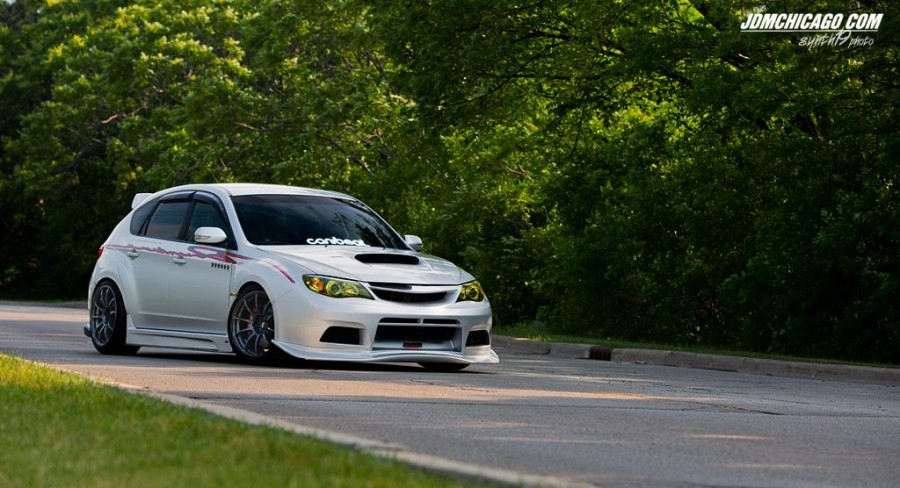 Subaru Impreza GE, GV, GH, GR rines Advan Yokohama RZ 18″ 10J ET25 255/35 WRX STI 
