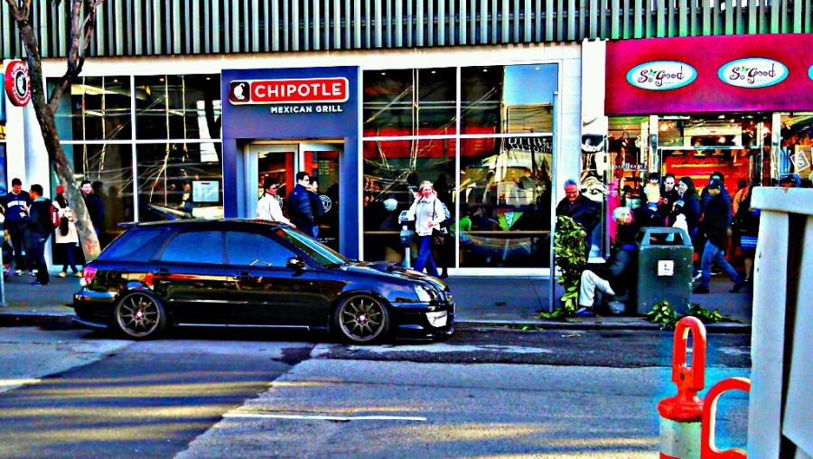 Subaru Impreza rines Rota DPT 18″ 9J ET42 215/40 WRX Wagon. Evilchargerfan 