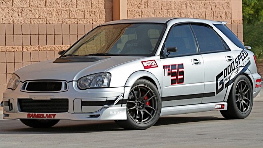 Subaru Impreza GD, GG rines Work Emotion CR KAI 17″ 9J ET44 255/40 WRX Wagon 