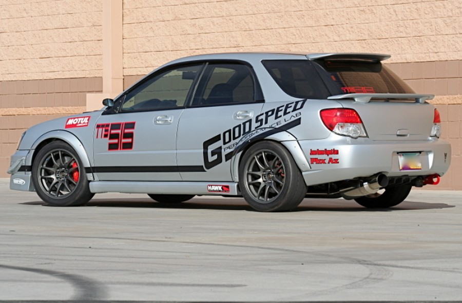 Subaru Impreza GD, GG rines Work Emotion CR KAI 17″ 9J ET44 255/40 WRX Wagon 