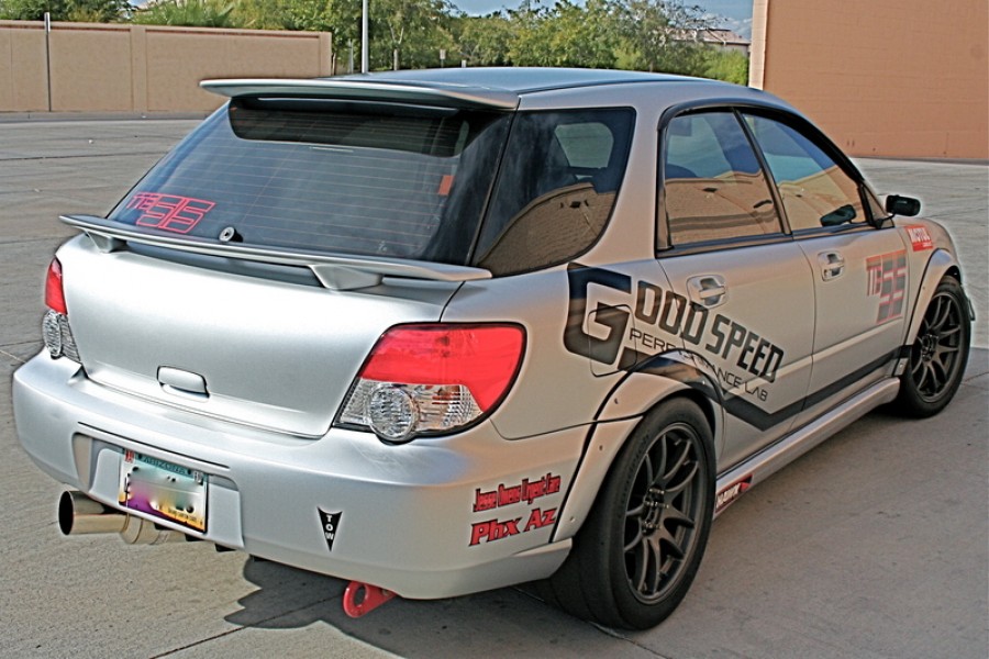 Subaru Impreza GD, GG rines Work Emotion CR KAI 17″ 9J ET44 255/40 WRX Wagon 