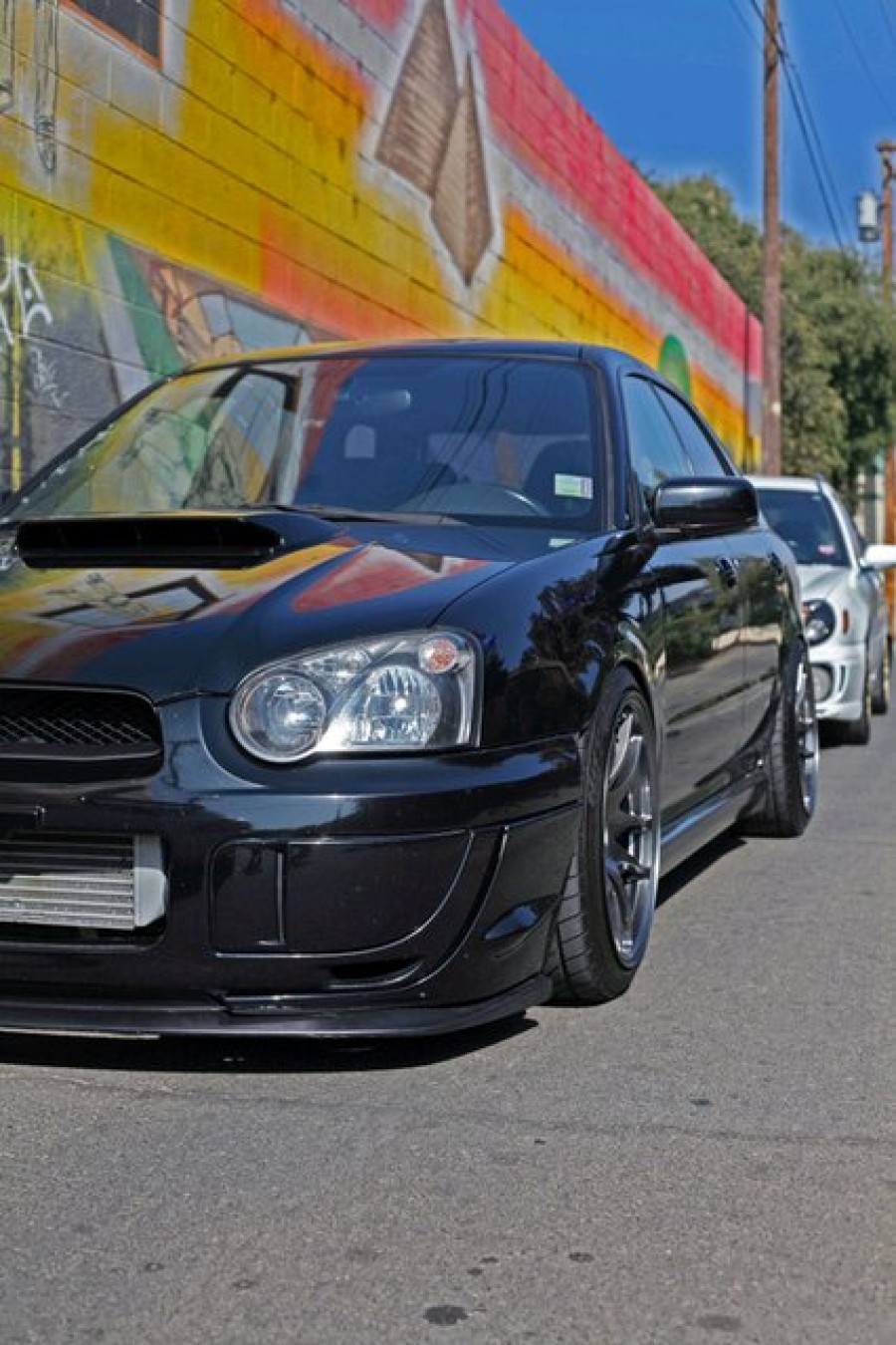 Subaru Impreza GD, GG rines Work Emotion CR KAI 18″ 9.5J ET32 225/40 ET35 WRX Wagon 