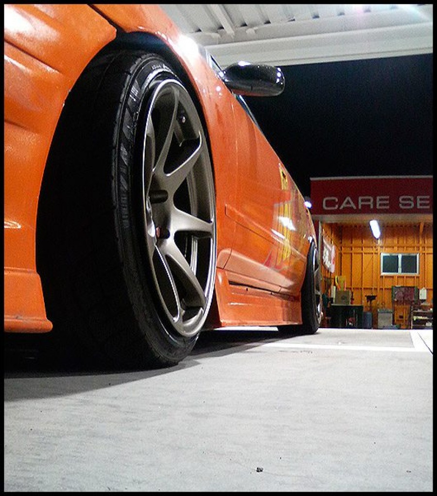 Toyota Chaser 90 rines CST Hyper Zero 1 17″ 9.5J ET15 235/40 215/45