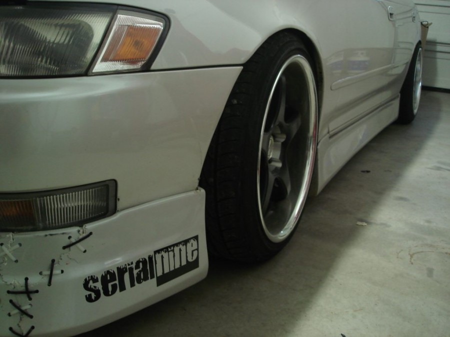 Toyota Chaser 90 rines AME Circlar Spec R 18″ 9J ET15 225/40 10J 235/40