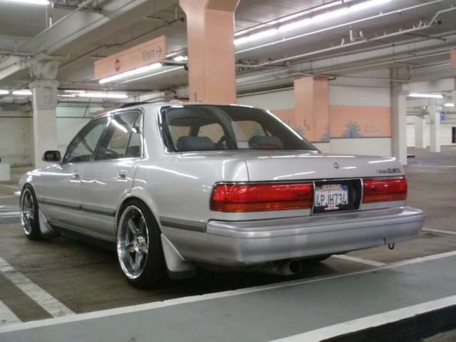 Toyota Cressida X80 rines Rays Volk Racing GT-C Face1 18″ 9J ET42 225/40 10J ET32 245/40