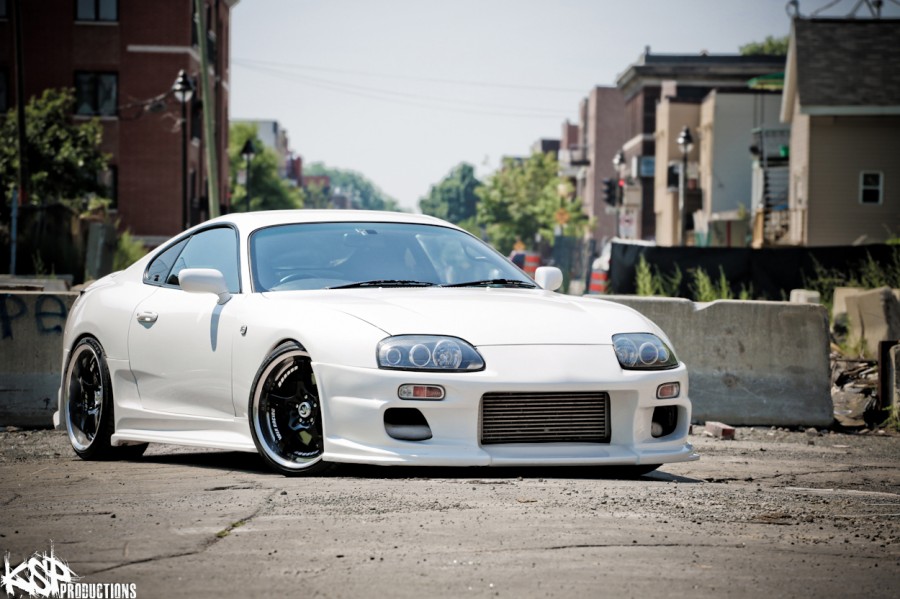 Toyota Supra A80 rines Rays Volk Racing SF Challenge 19″ 9.5J ET28 245/35 10.5J ET23 275/30