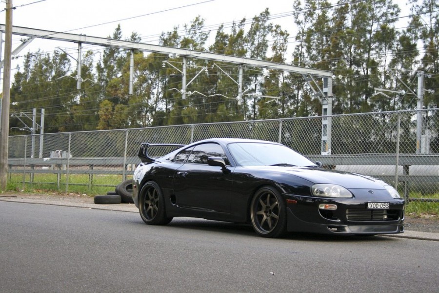 Toyota Supra A80 rines Weds Sport SA90 19″ 9.5J ET20 235/35 10.5J 275/30