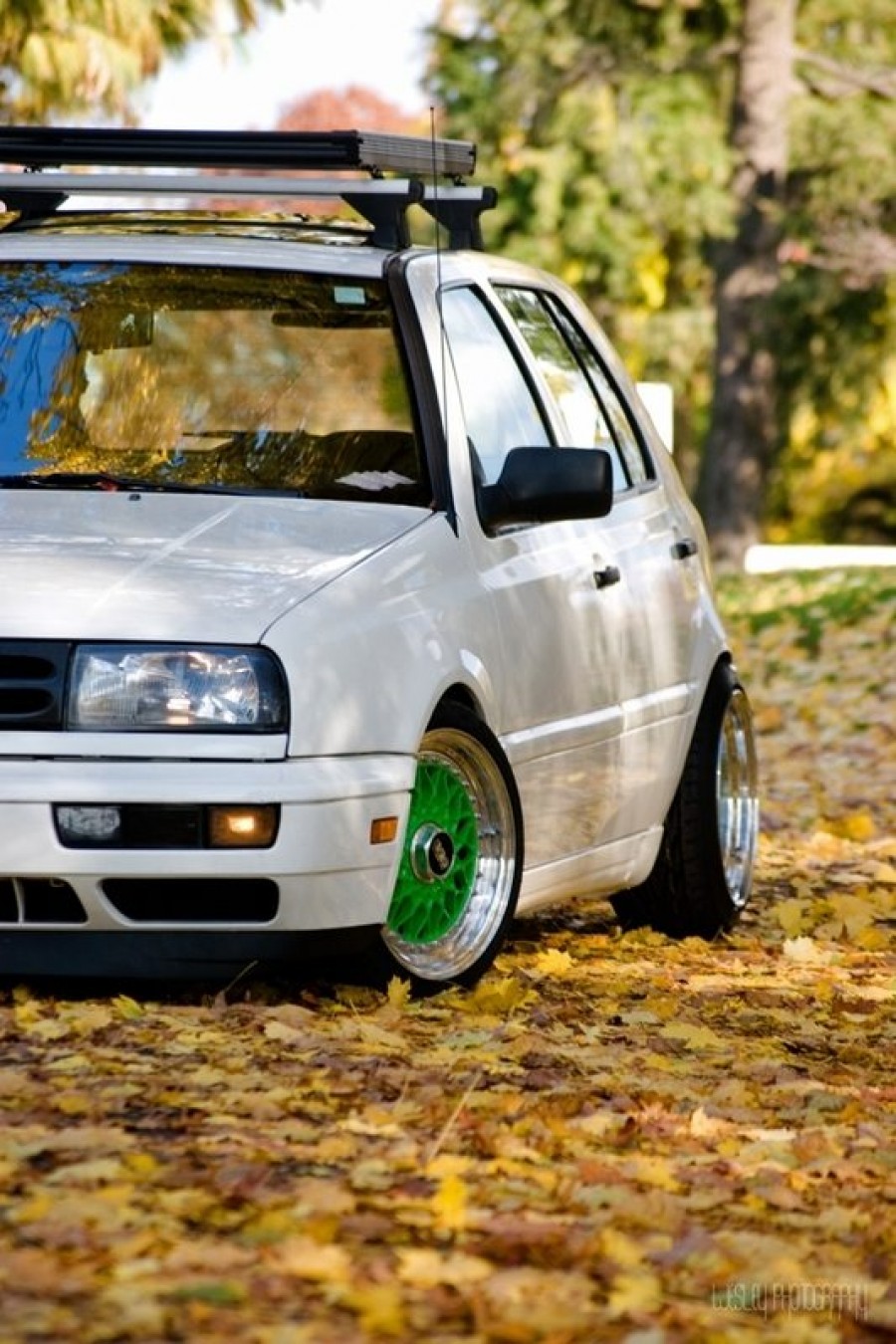 Volkswagen Golf rines BBS RS 15″ 6.5J ET17 165/45 8.5J ET-8 195/45