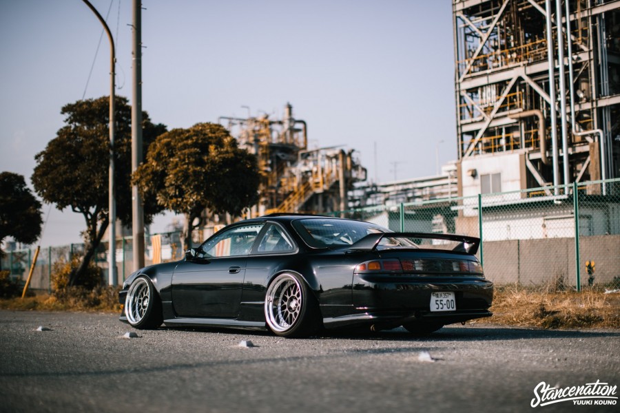 Nissan Silvia S14 rines Work Meister M1 3P 18″ 9.5J 11J