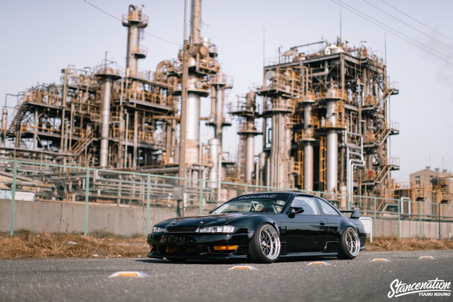 Nissan Silvia S14 rines Work Meister M1 3P 18″ 9.5J 11J