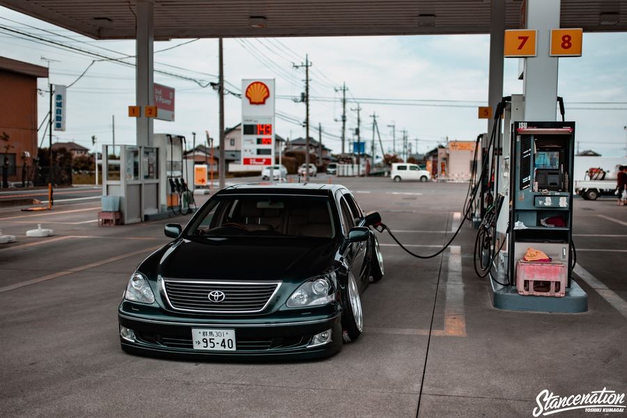 Toyota Celsior LS 430, XF30 rines Work Lanvec LD1 19″ 10J ET-21 12J ET-46