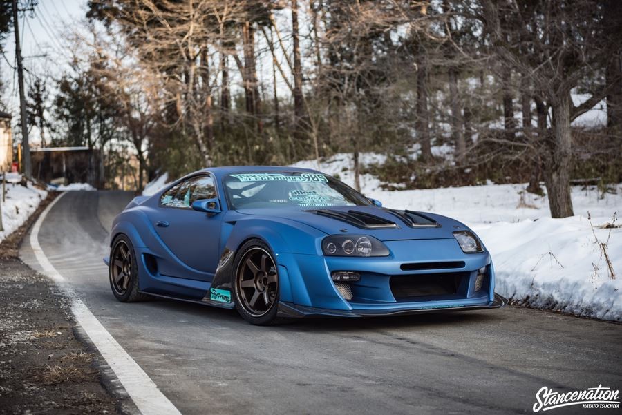 Toyota Supra A80 rines Rays Volk Racing TE37 19″ 295/30