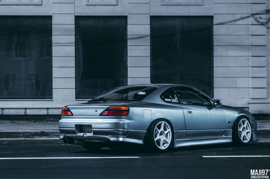 Nissan Silvia S15 rines Buddy Club P1 17″ 9J ET17 215/45 Spec-S 
