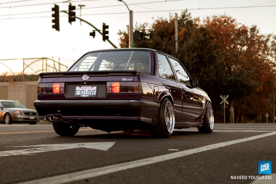 BMW 3 series E30 rines Rotiform SAC 16″ 8J 205/40 9.5J 215/40 325is 