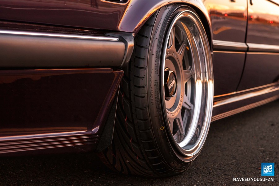 BMW 3 series E30 rines Rotiform SAC 16″ 8J 205/40 9.5J 215/40 325is 