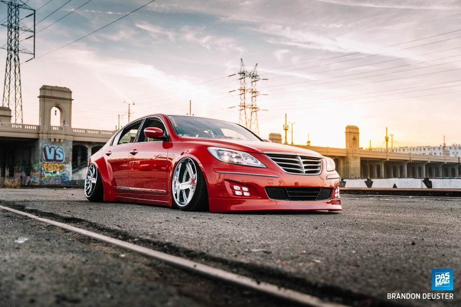 Hyundai Genesis BH rines Luxury Abstract Grassor-C 20″ 11J ET-30 245/35 13J ET-50 295/30