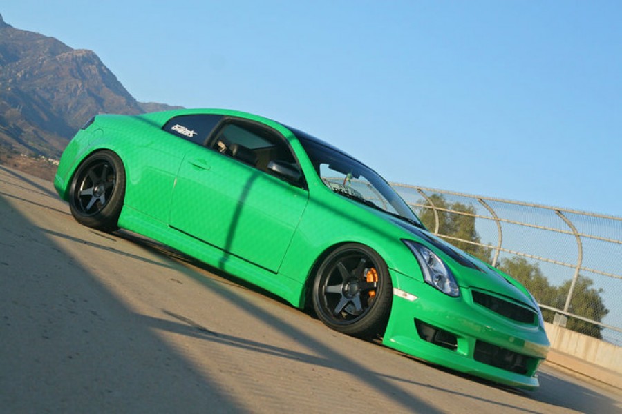 Infiniti G35 Coupe V35 rines Varrstoen ES 2.2.2 19″ 9.5J 10.5J