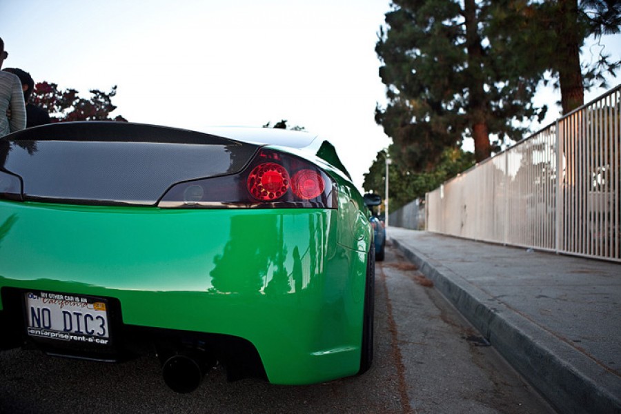 Infiniti G35 Coupe V35 rines Varrstoen ES 2.2.2 19″ 9.5J 10.5J