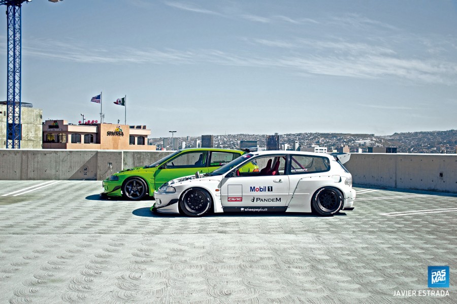 Honda Civic EG/EH/EJ rines Fifteen52 Formula TR 16″ 9J 225/50
