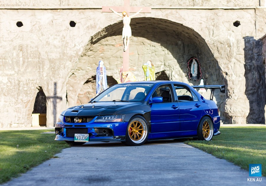 Mitsubishi Lancer Evolution VIII rines CCW 18″ 10J ET15 255/35